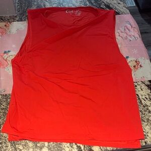 ZYIA Vibrant Red Tank Top
